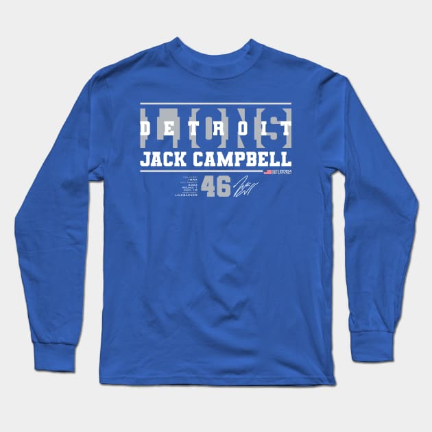 Campbell - Lions - 2024 Long Sleeve T-Shirt by Nagorniak